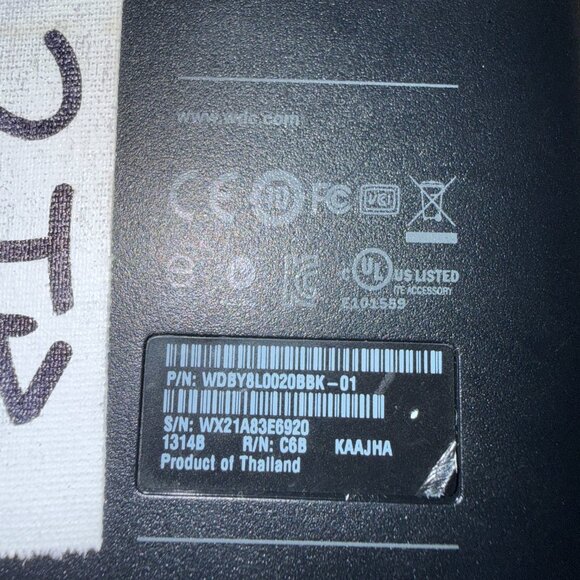 Bundle of 2 WD My Passport 2TB External Hard Drives – Black - Picture 5 of 7